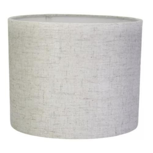 Cúpula Para Abajur Luminária Tecido 30x30x30 Cm Cor: Linho E27