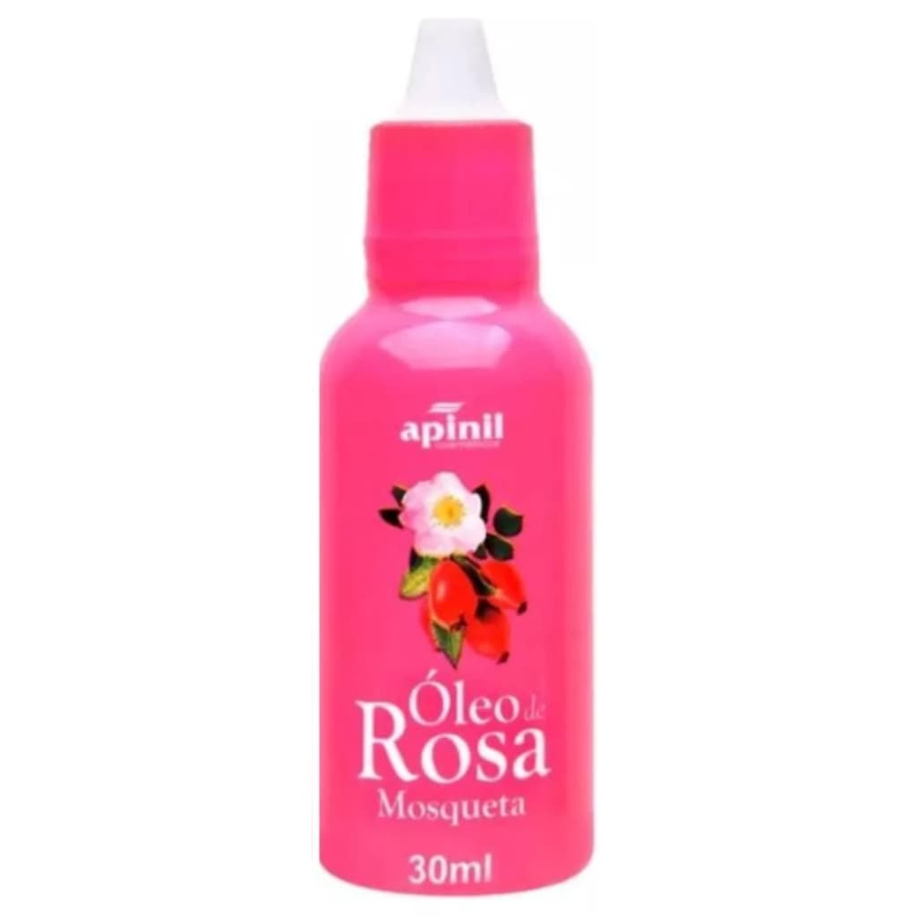 Óleo de Rosa Mosqueta 30ml clareador de manchas/rugas/estrias/hidratante/previne estrias