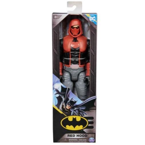 Boneco Batman Red Hood - DC Comics Series 30 Cm Sunny Brinquedos - Capuz Vermelho