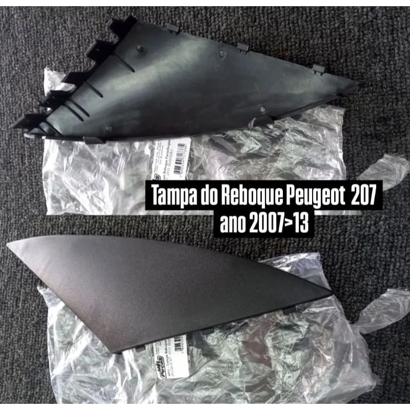 Tampa do Reboque Parachoque dianteiro Peugeot  207 07>13