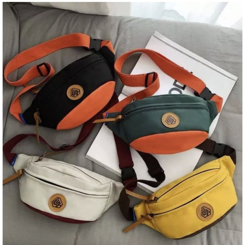 Bag Pochete Shoulde Cintura Peito Transversal Masculina Feminina Alça Ajustável