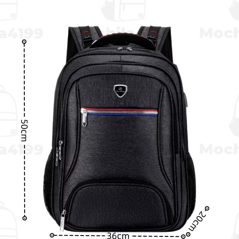 Mochila escolar  Mochila executiva  impermeável  Mochila para laptop reforçada para homens  2991