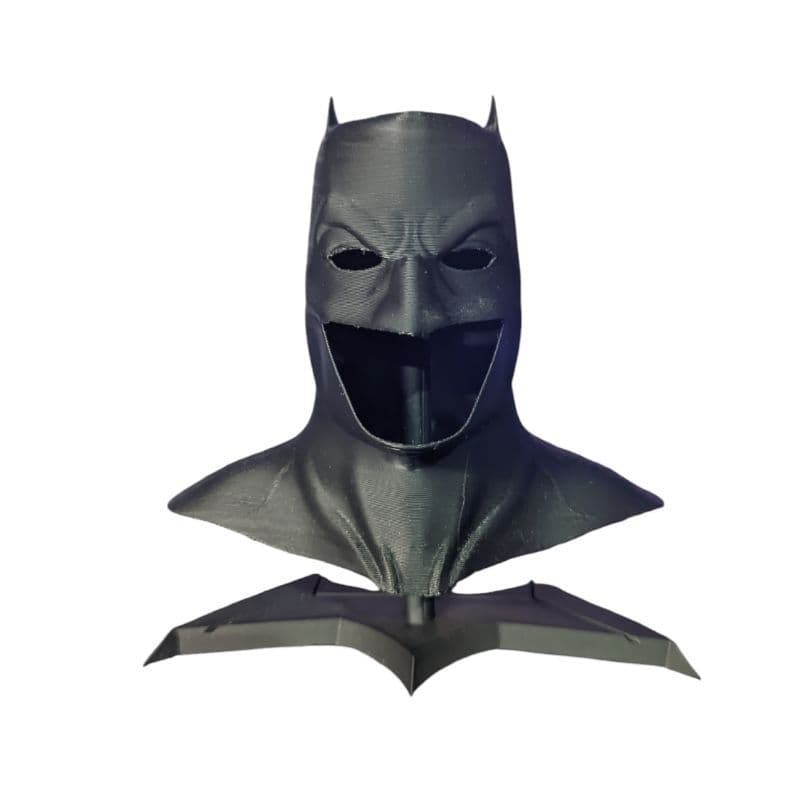 capuz Batman busto base com batarang
