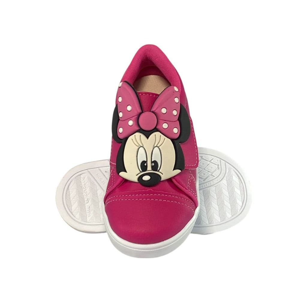 Tenis Infantil Menina Pink e Vermelho Grande 20 Ao 34