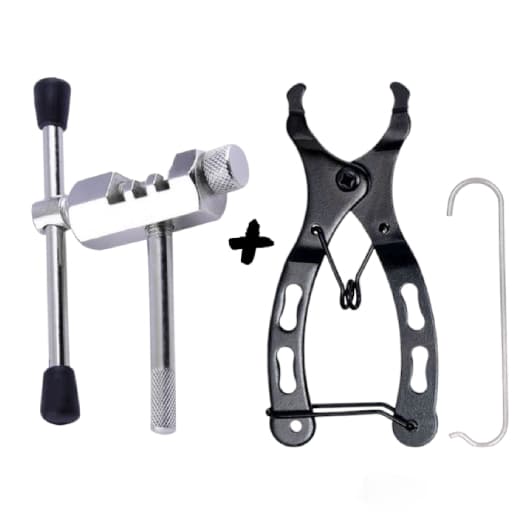 Chave Extrator Tira Pino Corrente T + Alicate Bike mini Remoção Power Link
