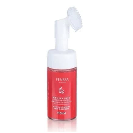 Mousse Skin Vitamina C / Limpeza Profunda com Extrato Rosa Mosqueta Fenzza