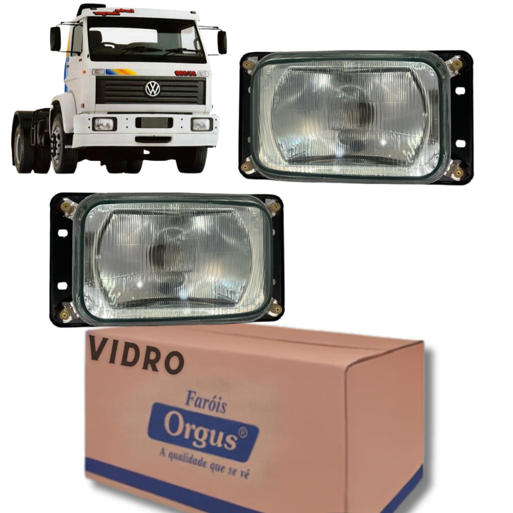 Par Farol Caminhão Vw 12140 12170 24220 24250 A 40300 - 1994 1995 1996 1997 1998 1999 - Orgus