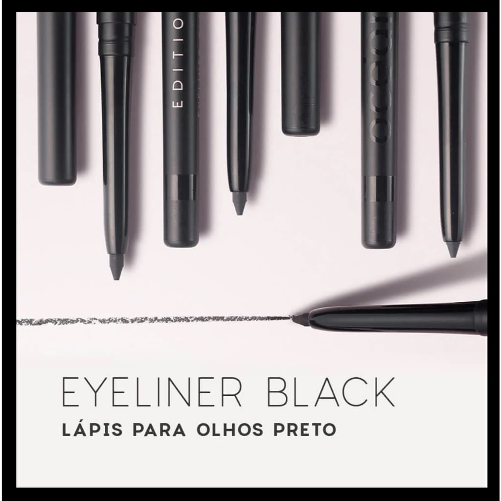 Oceane Edition Lapis de Olhos Retrátil Preto ou Marrom - Eyeliner Black/Brown 1,2ml