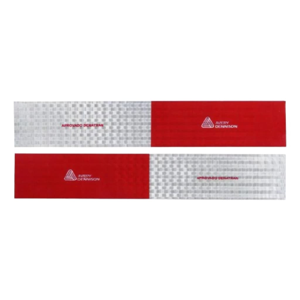 Kit 10 Faixa Refletiva Lateral Caminhão Sider Avery Dennison