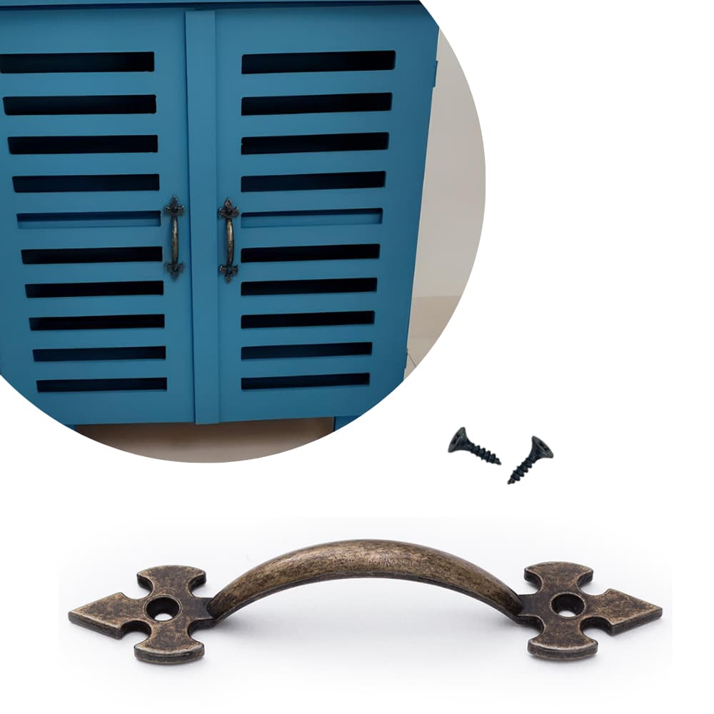 Puxadores moveis de gaveta porta Kit 10 peças Puxador armário Puxador arco Puxadores antigos
