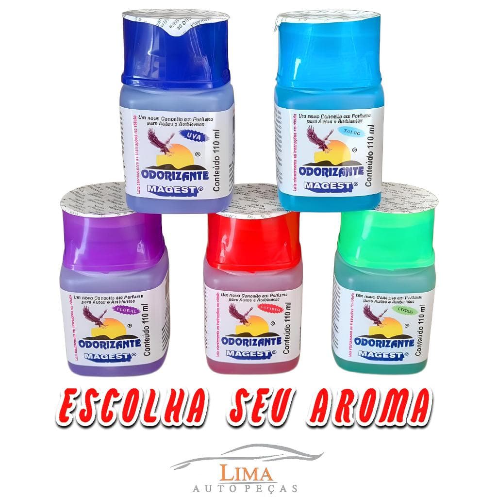Odorizante Magest 110ml – Diversos Aromas