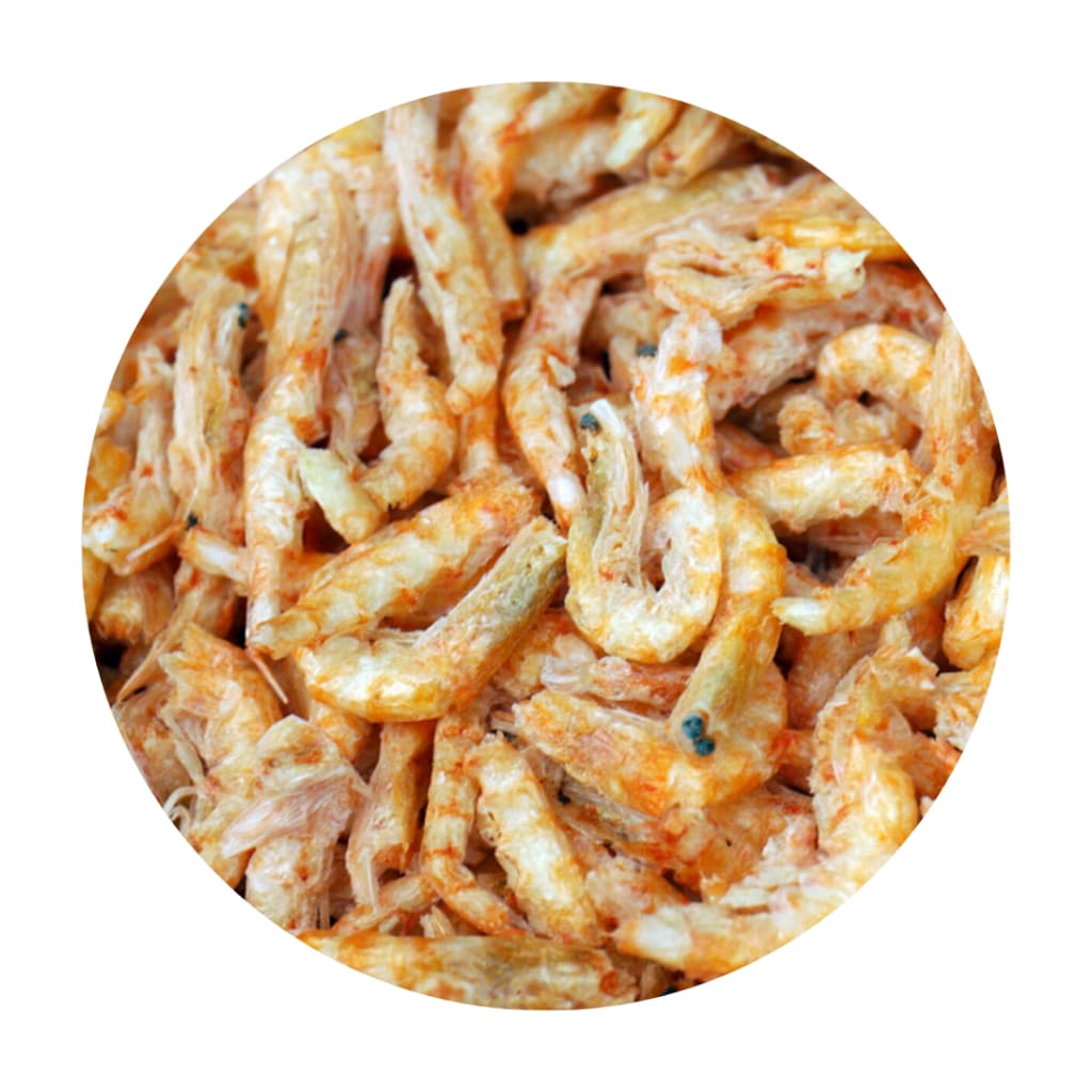 Ração Camarão Liofilizado Alimento Natural Para Peixe e Repteis