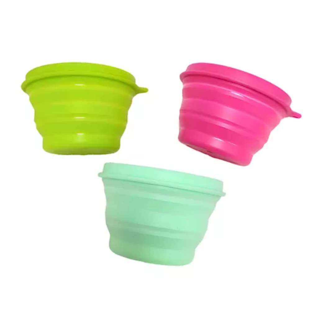 Pote de Silicone Retrátil Ração Super Prático 450ml