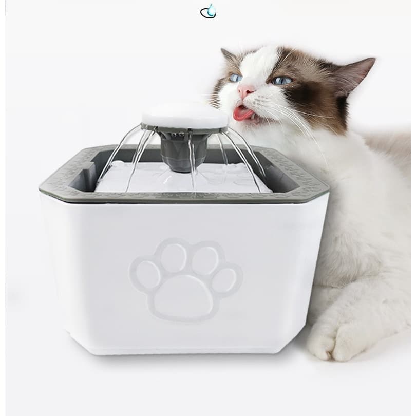 Bebedouro Pet Fonte Agua Filtro Gatos e Cachorro 2.5L 024-115