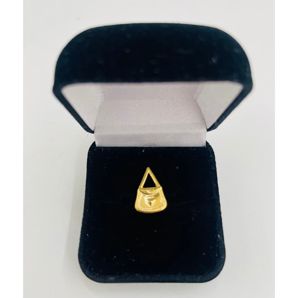 Botom Pin Maçonaria Hospitaleiro Dourado