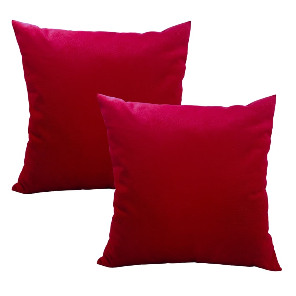Kit 2 - Capas de Almofada em Suede Veludo Premium 40x40 – Cores Vibrantes, Zíper, Decoração, Luxo.