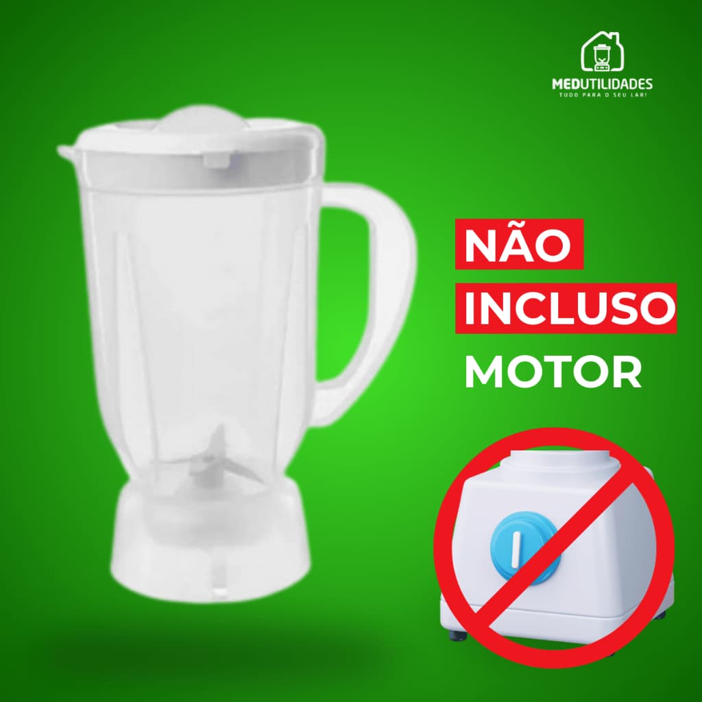 Copo de liquidificador serve para Faet Shake Sield Toplik translúcido