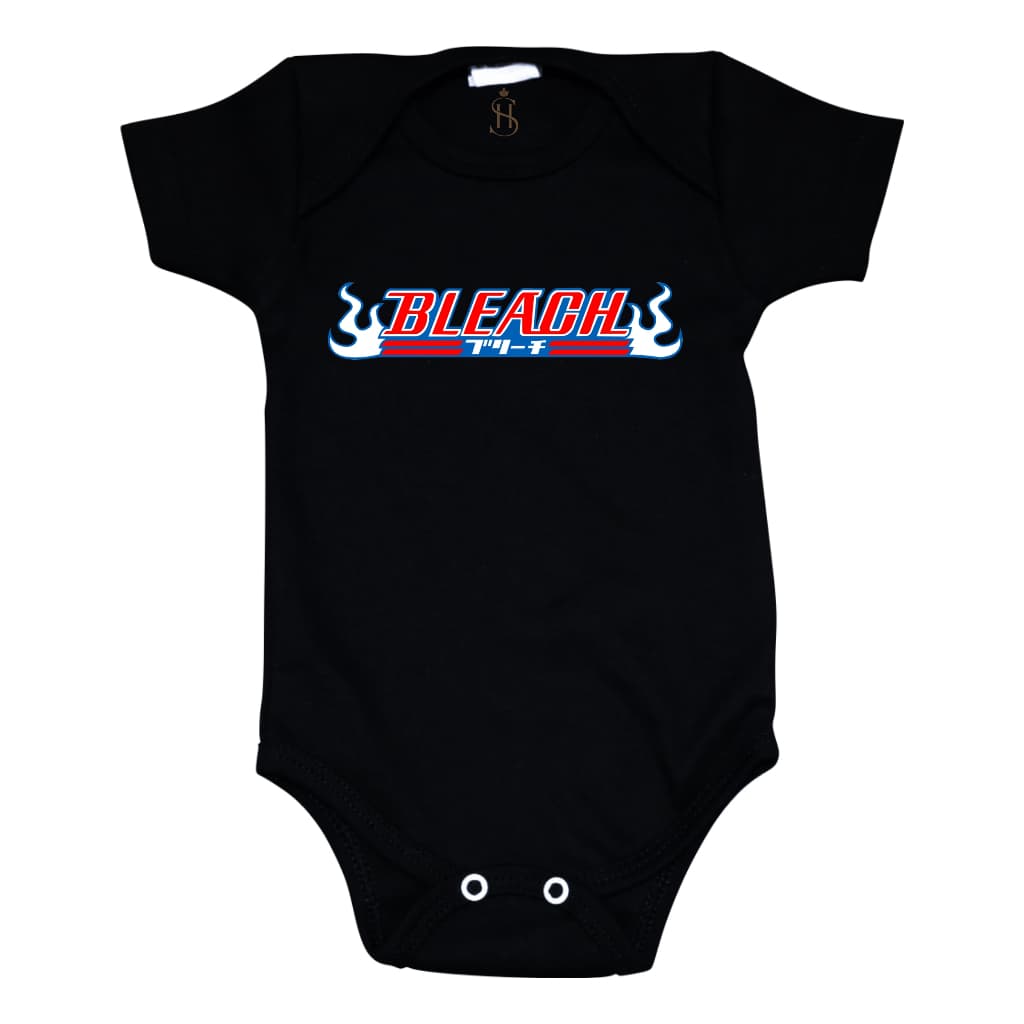 Body Preto Infantil Bleach