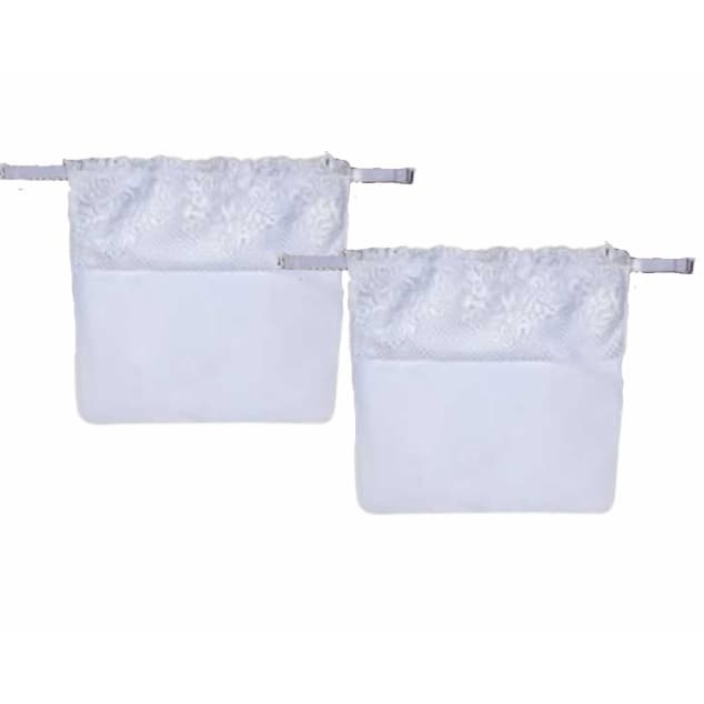 Kit com 2 Tapa Decote Para Blusas Em Renda E Romantic Acessórios Para Roupas Femininas