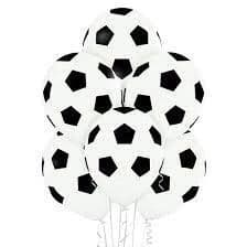 Balão Bexiga Bola de Futebol com 25 Unidades - Campeonato - Futebol - Gol - Jogador - Game