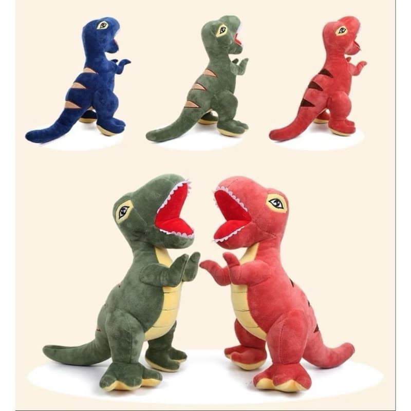 Pelucia Kit 5 Dinossauro Sortido 30 CM Envio Imediato