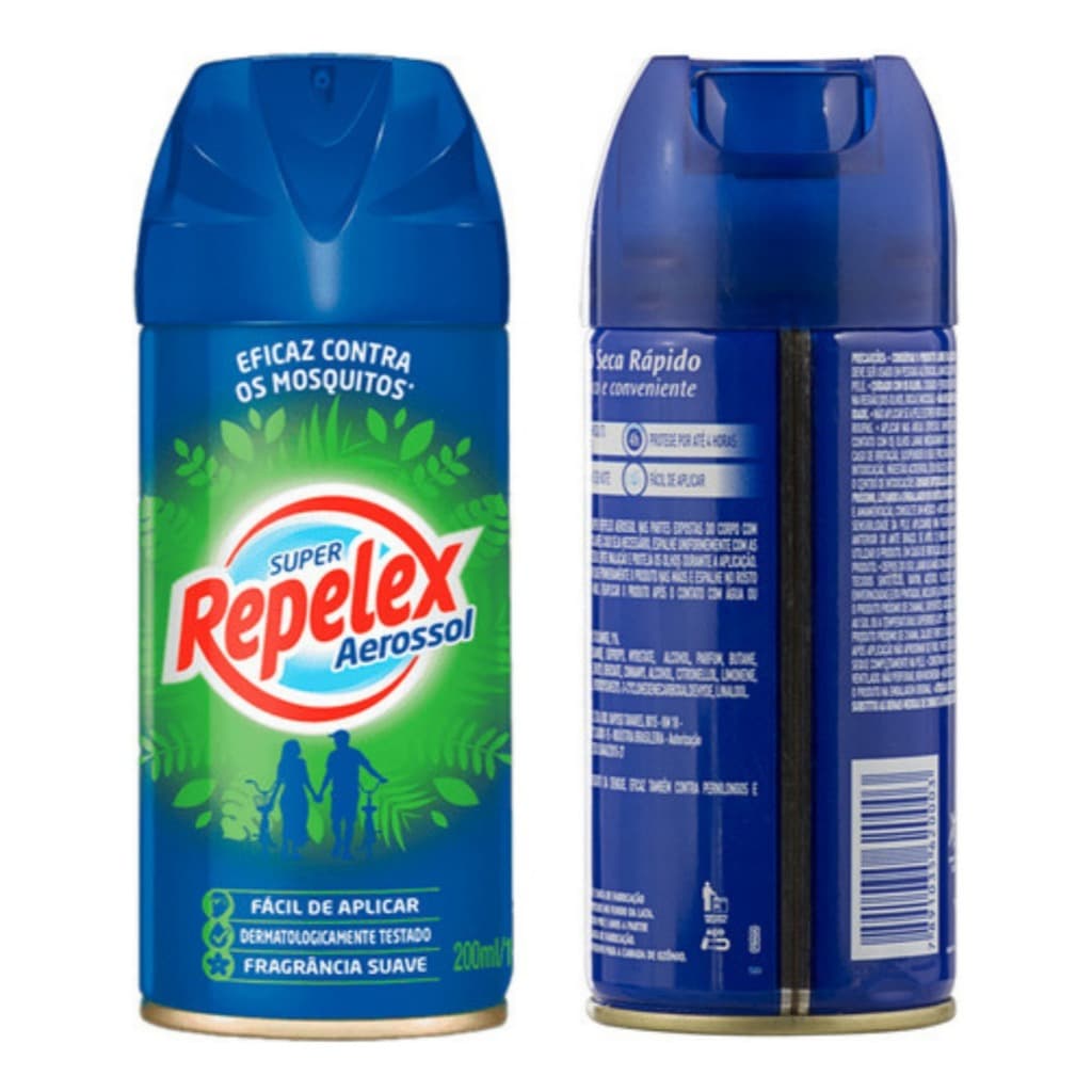 Repelente Repelex Aero 200ml Contra Mosquito Dengue Inseto Zika