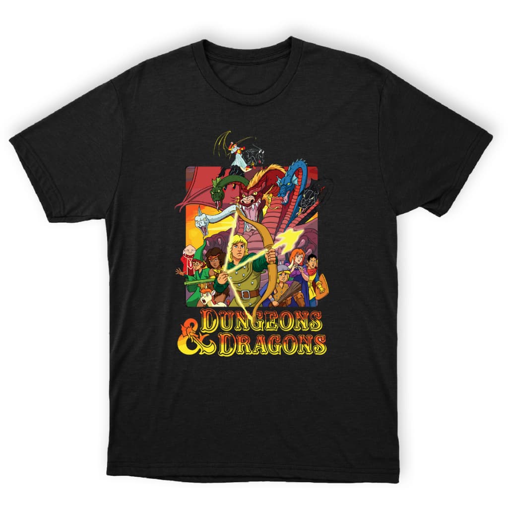 Camiseta Geek Caverna do Dragão Dungeons & Dragons