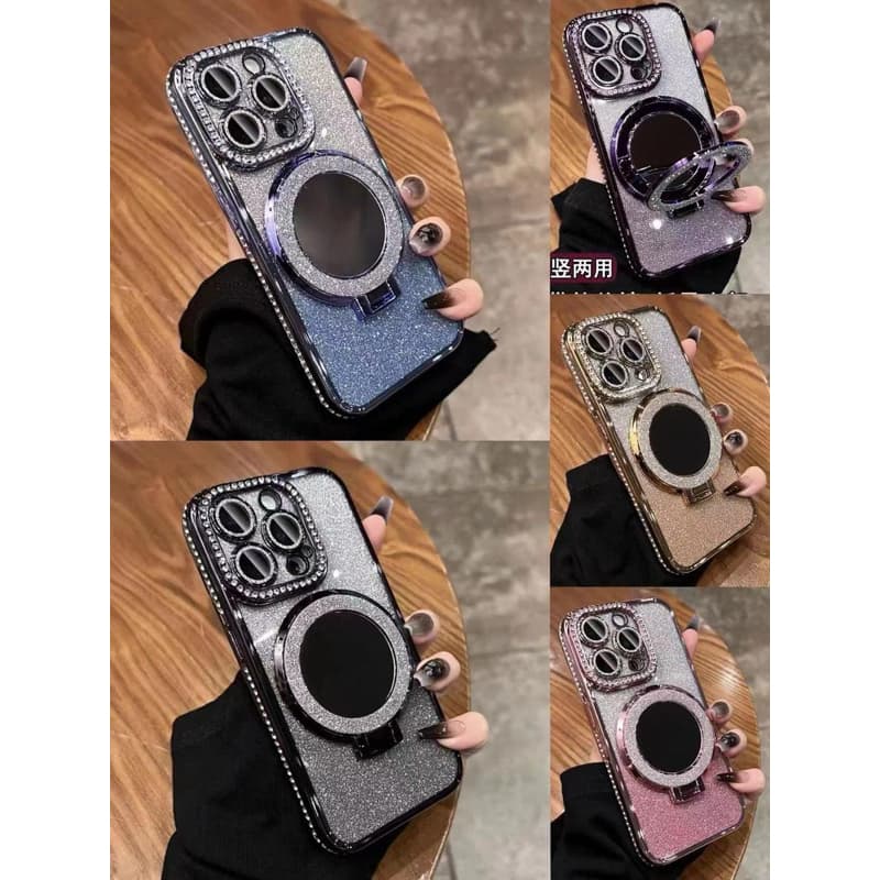 Capa brilho  iPhone 12/12Pro Max/iPhone 13/13 Pro Max/iPhone 14/iPhone 15/iPhone 15 Pro Max