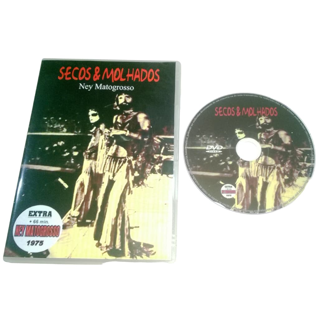 Dvd Secos & Molhados 1973-1975 (Ao Vivo Teatro Bandeirantes)