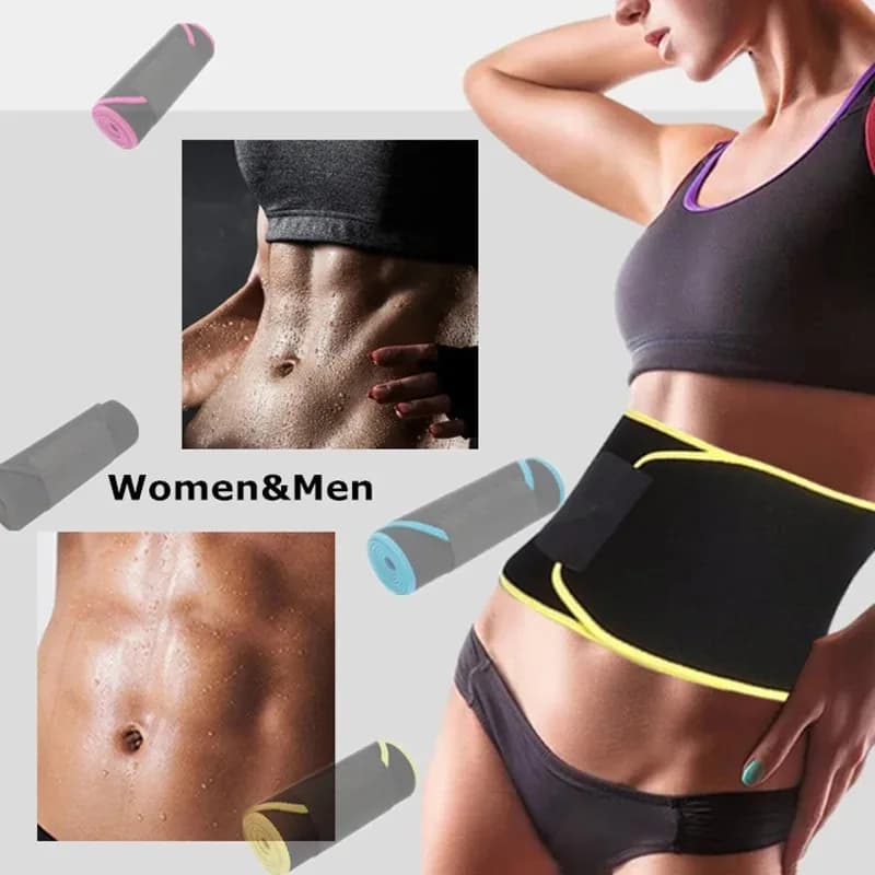 Cinta Lombar de Neoprene para Esportes: Suporte, Alívio de Dores e Redução de Medidas