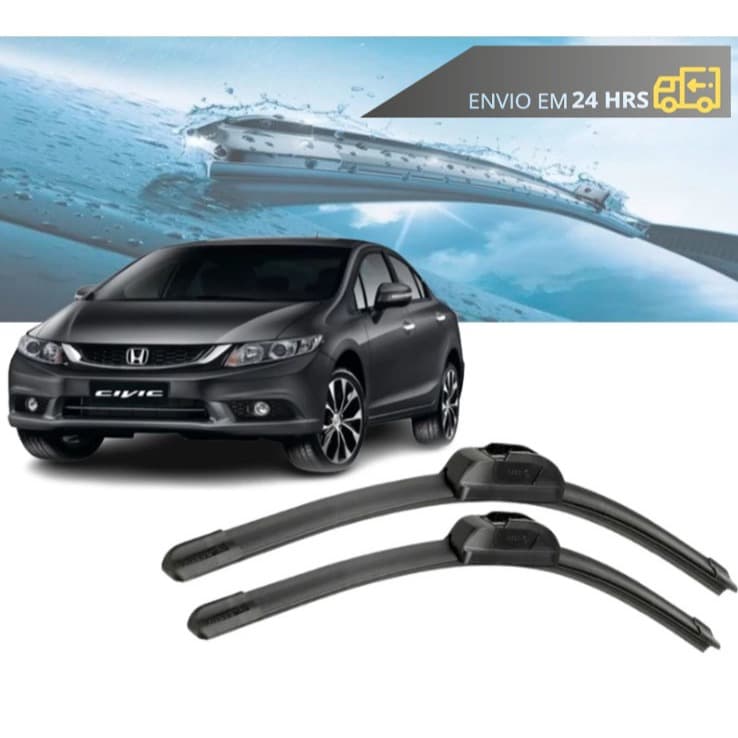 Palheta Limpador De Parabrisa Honda Civic G9 1.8 2.0 de 2012 até 2016