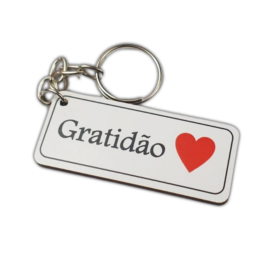 100 Chaveiros Em Mdf Gratidão Lembrancinha Eventos Coração