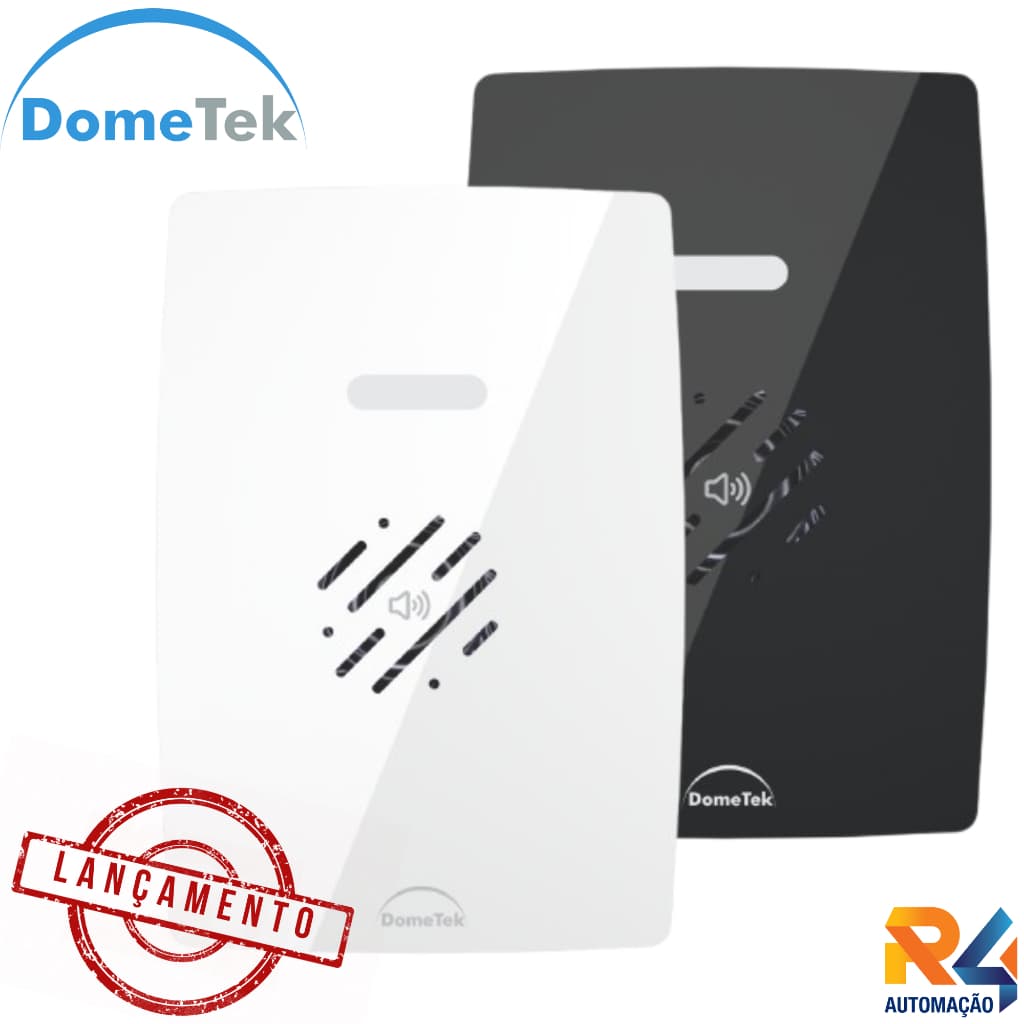 Campainha Inteligente De Parede Wi-fi Para Alexa Google Tuya DOMETEK