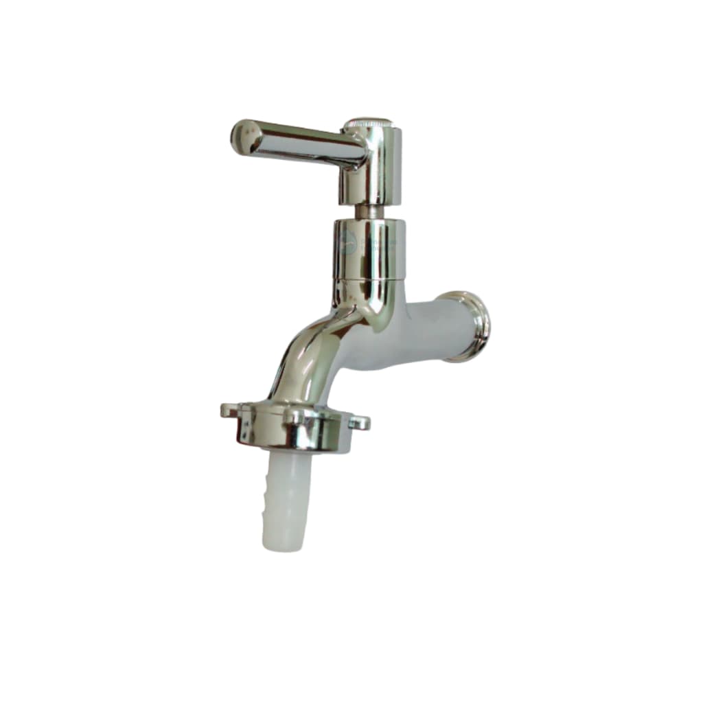 Torneira de Jardim 1130 C51 1/4 volta metal cromado com bico para mangueira