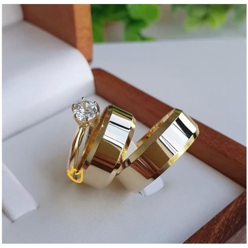 Aliança Tungstênio Chanfrada 8mm