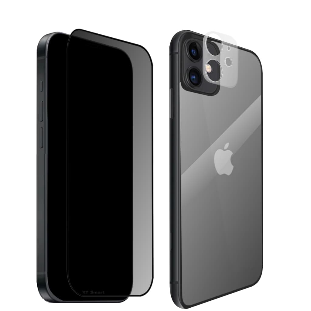 Película Privacidade 3D Para IPhone 11 | Película Traseira 9D | Película da Câmera 3D