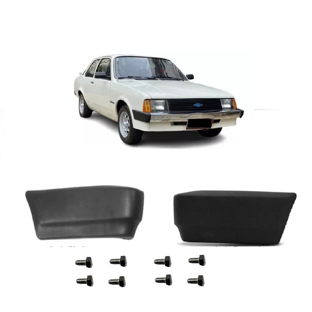 Par Ponteira Dianteira Chevette Marajo Chevy 1983 1984 1985 1986 + Parafusos