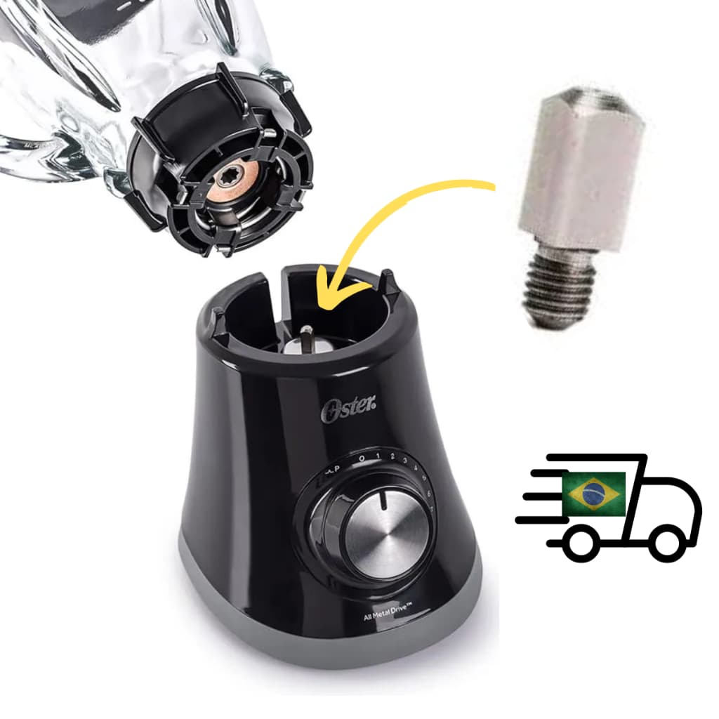 Pino Arraste de metal do Liquidificador Oster BLSTMG-BR8 SUPER CHEF (vermelho ou preto)