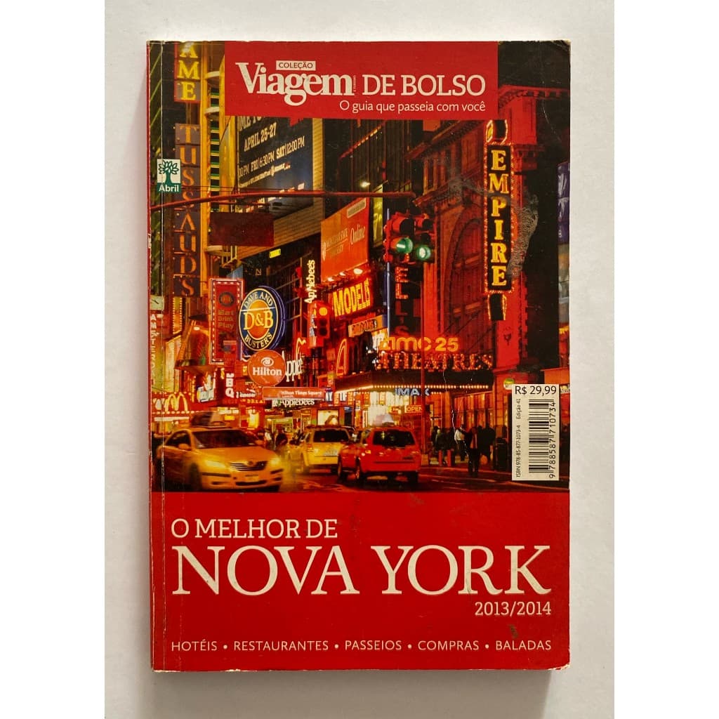 O MELHOR DE NOVA YORK 2013-2014 - COLECAO VIAGEM DE BOLSO - EDITORA ABRIL