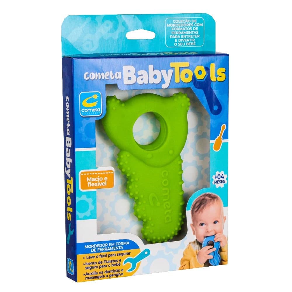 Kit Mordedor Baby Alicate e Serrote