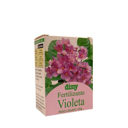 Fertilizante Mineral Para Violetas Farelado 100g Dimy