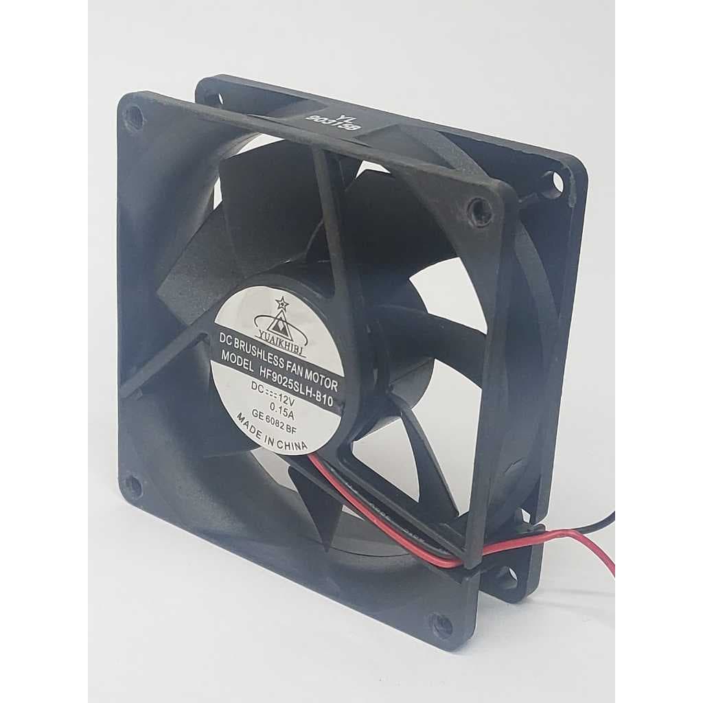 Micro Ventilador 80mm 12 volts 0,15a Modelo HF9025slhb10 2 fios