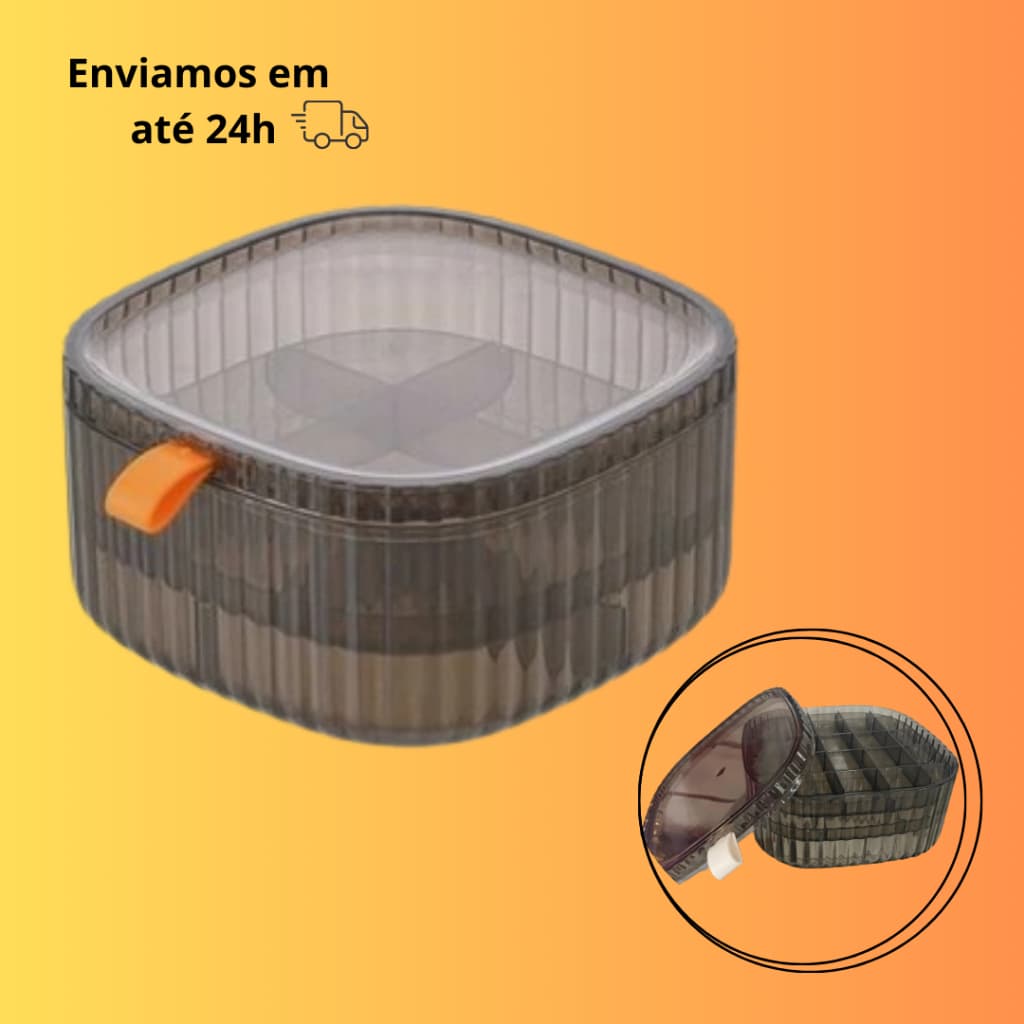 Organizador de Cosméticos Resistente Elegante