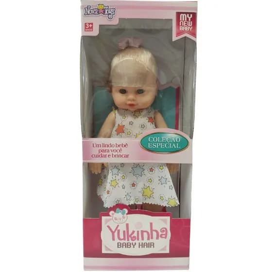 boneca yukinha baby hair