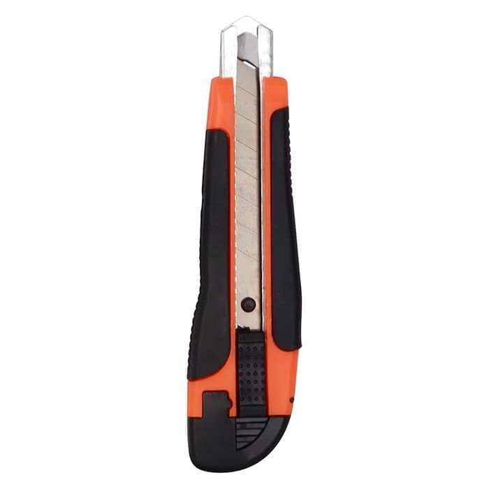 Estilete Profissional Emborrachado com Trava 18mm - House Tools
