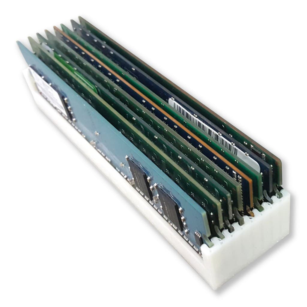Rack Box Para Memória Ram Desktop Pc Expositor de Armazenamento