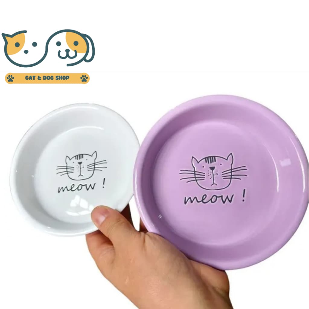 Comedouro Para Gatos The Pets Porcelana - 150ml