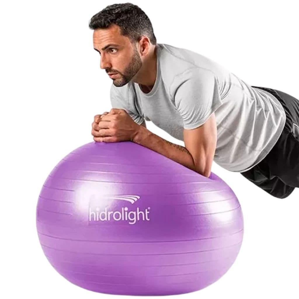 Bola De Exercicios Suíça 65 cm Yoga Pilates Ginástica Alongamento Treino Reabilitação Resistente