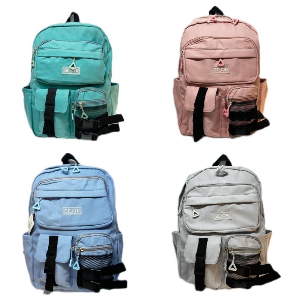 Mochila Feminina Escolar Passeio Coreano Grande Capacidade Impermeável Pronta Entrega