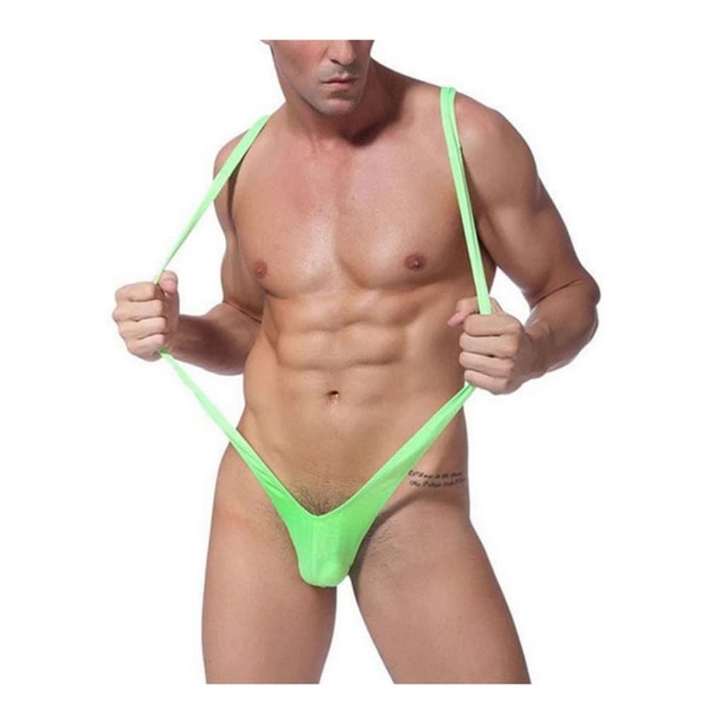Cueca Fio Dental Masculino com Suspensórios Cuecas SexLord